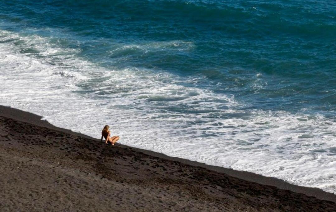 La Calma - Sea View - Private Space 100M Beach Candelaria Buitenkant foto